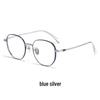 Bestfen BW87010 Ultralight Polygonal Titanium Eyeglass Frame for High Power Myopia