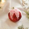8Cm Foam Sequin Christmas Balls Shatterproof Colorful Hanging Ornaments For Xmas Tree Decorations Party Home Holiday Decor