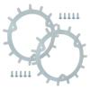 Mowing Robot Anti-Slip Spike Set For Mowing Robot For Mammotion Yuka Mini Self-Centring Stainless Steel For Smooth Operation