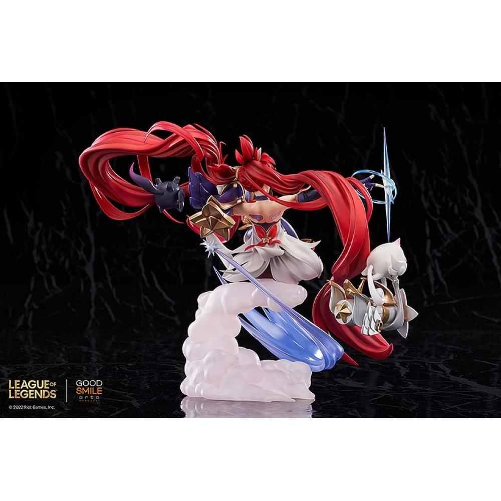 League of Legends Star Guardian Jinx 17 Scale Plastic Painted Finished Figure