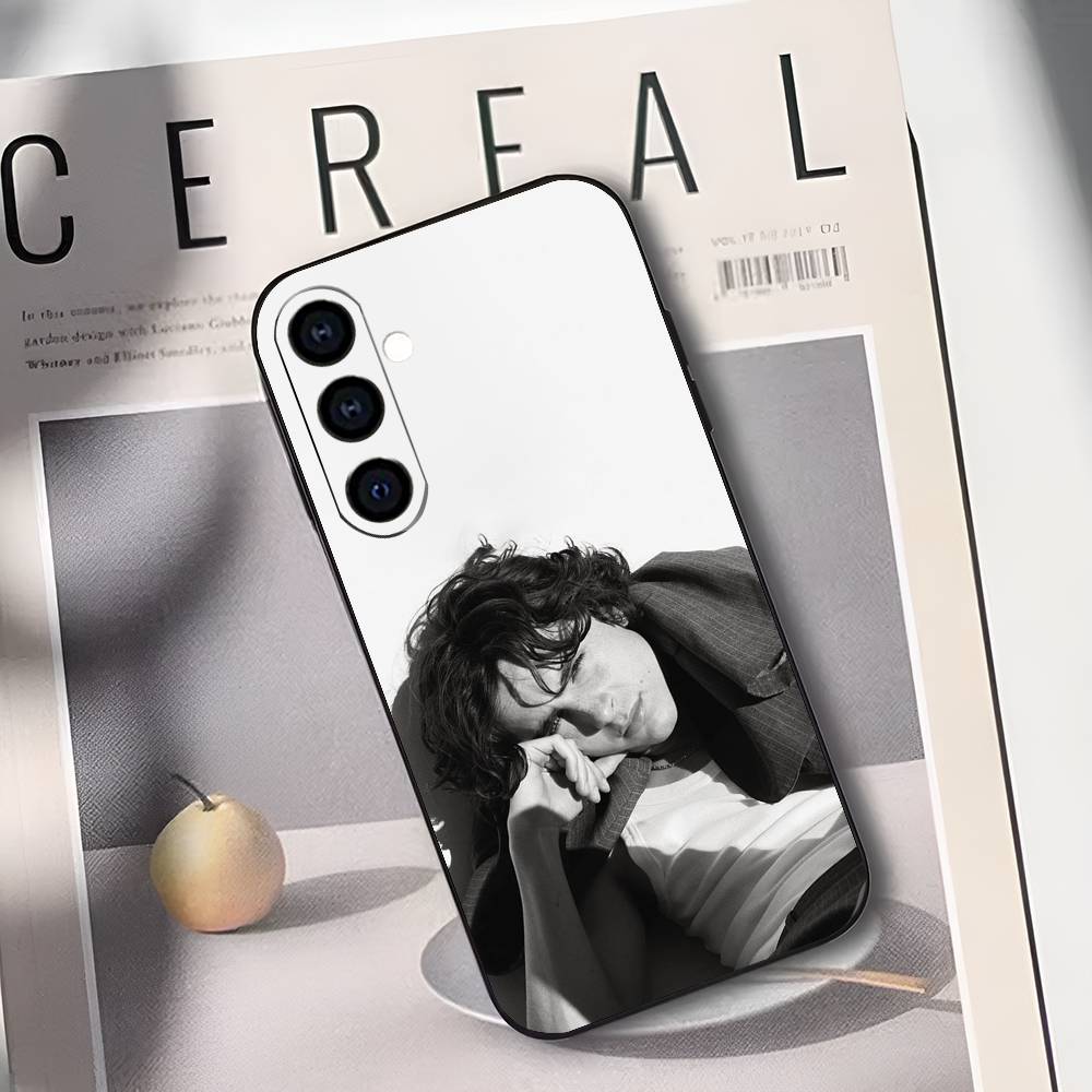

Timothee C-Chalamet Phone Case Silicone Soft For Samsung Galaxy A73,A72,A71,A70,A53,A52,A51 Samsung a52