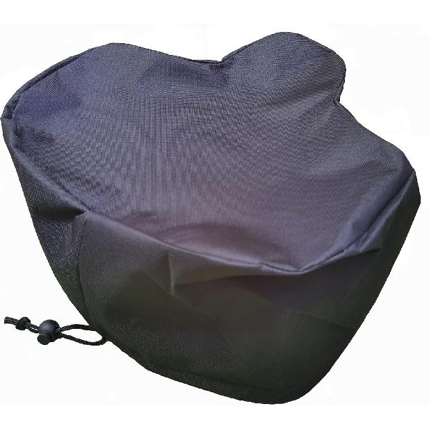 Oversized Extra Large UV Protective Waterproof Bike Saddle Cover, Wide Bicycle Seat Rain Cover With Draw String, Memory Foam Bike Cushion Cover - 12