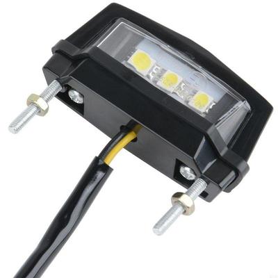 2025 New 12V Energy Saving LED Light Motorcycel License Plate Lights Rear Lamps