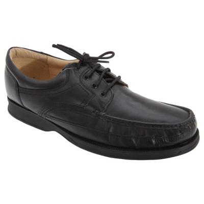 Mens Canoe Front Apron Tie Softie Leather Shoes