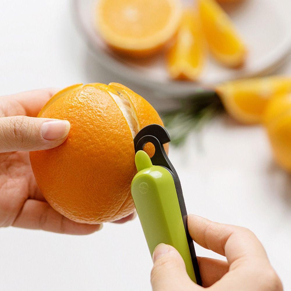 Multifunctional Stripper Orange Device Stainless Steel Lemon Peeler  Kitchen Fruit Vegetable Tools
