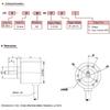 Aideepen 600P/R Rotary Encoder, AB 2 Phase Incremental Rotary Encoder 6mm Shaft 5V-24V Wide Voltage