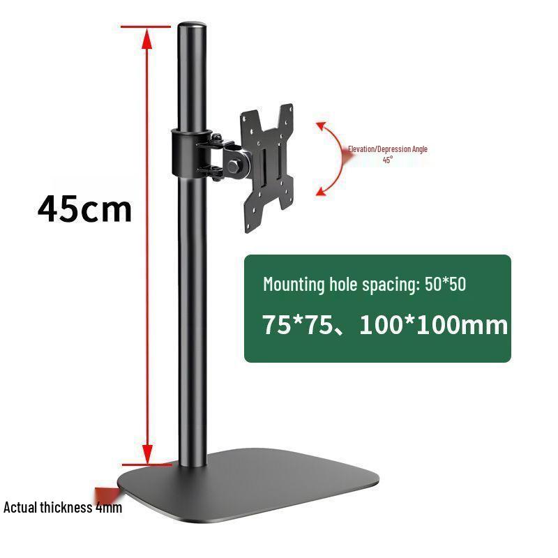 Adjustable Swivel Monitor Stand for 19-32 Inch Desktop Computers