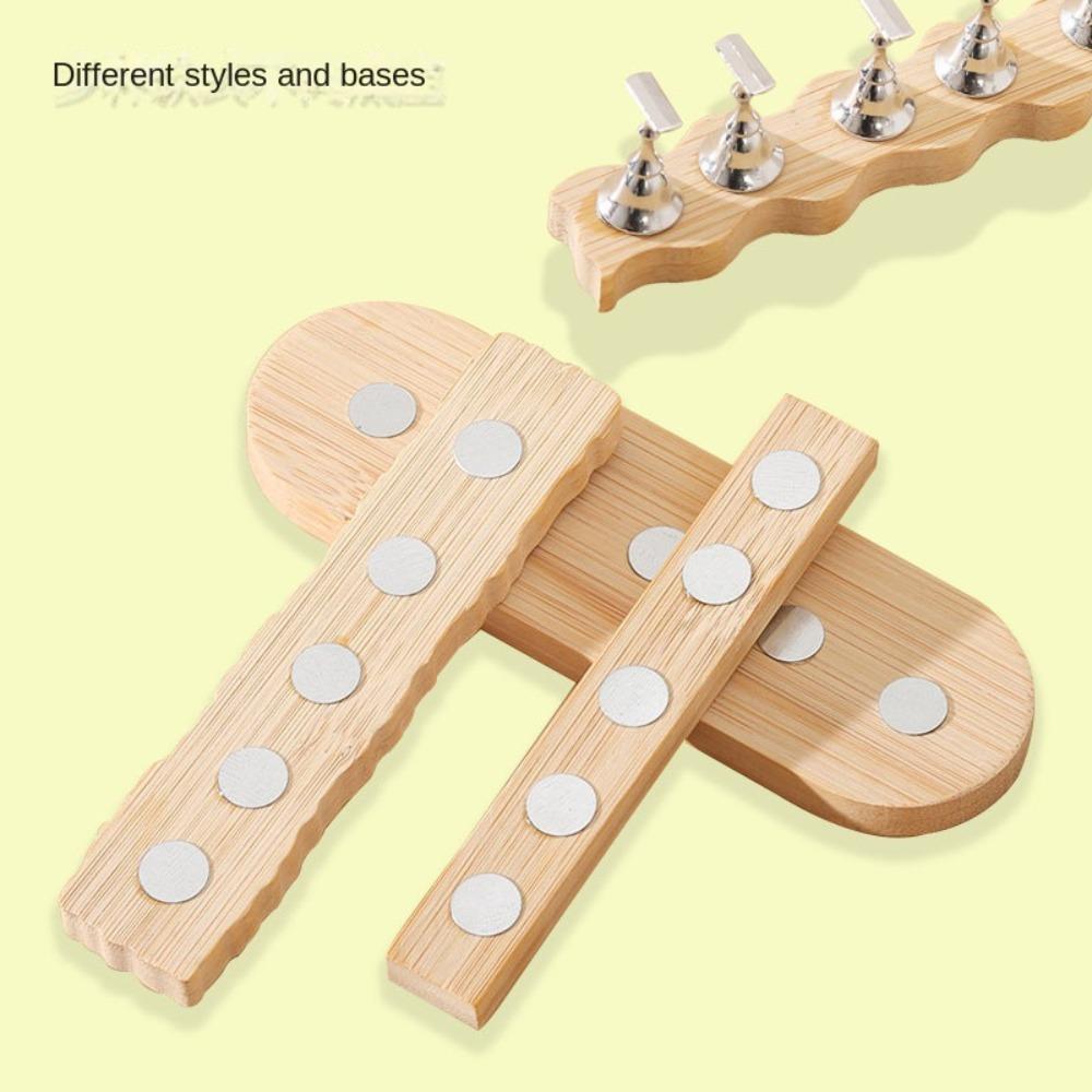 Nail Art Practice Magnetic Nail Holder INS Nail Display Chess Board  Nail Salon