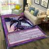 Cartoon Anime  MONSTER CARD Carpet Rug for Home Living Room Bedroom Sofa Doormat Decor,kids Area Rug Non-slip Floor Mat