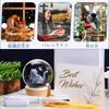 3D Cat Crystal Ball Cute Indirect Lighting LED Light Relaxing Atmosphere Decorative Popular Gift for Bedroom Relaxing Interior Friend Gift - - Item,