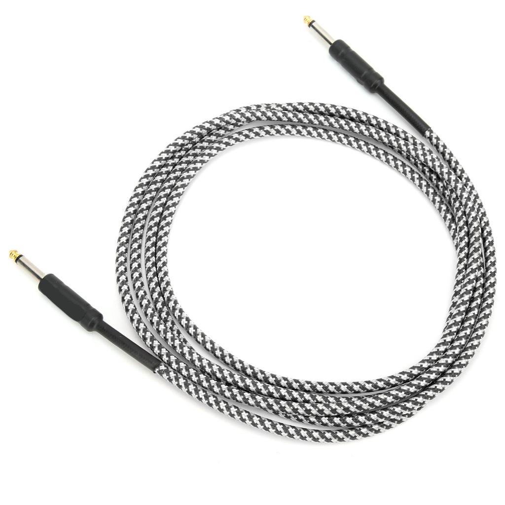 Guitar Cable     NickelPlated Plug   Cord Electronic Musical Instrument Wire(Yellow )