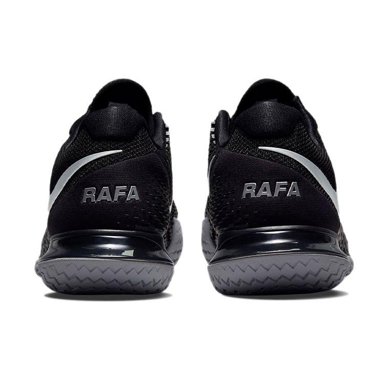 Nike Zoom Vapor Cage 4 Rafa Black Metallic Silver Men Sneakers DD1579-001