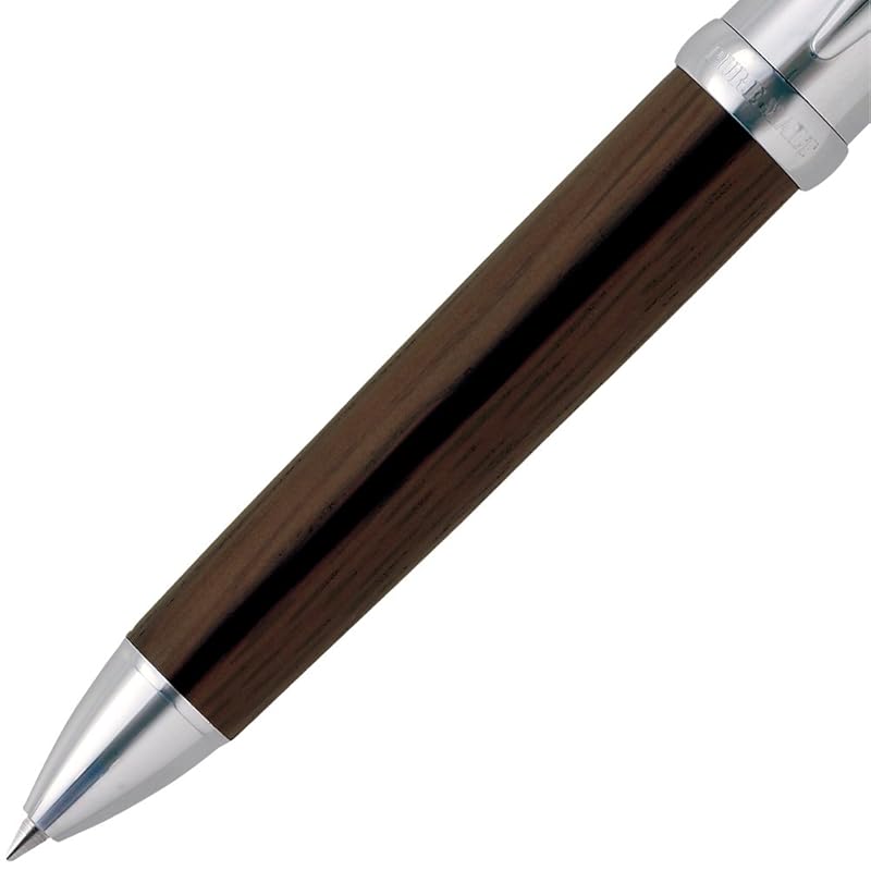 Mitsubishi Pencil Pure Malt Oakwood Premium Edition 3&1 Multi-Function Pen 0.7mm