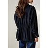 trench coat short small suit, spring and autumn new coat, women's spring suit navy blue top