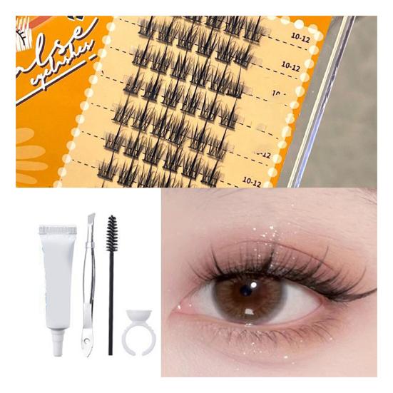 Fairy Fake Eyelashes Ultra-Fine Natural Lightweight Reusable Easy to Apply Fake Eyelashes for Lash Application