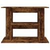 VidaXL Aquarium Stand Smoked Oak 80x35x60 Cm Engineered Wood 833580