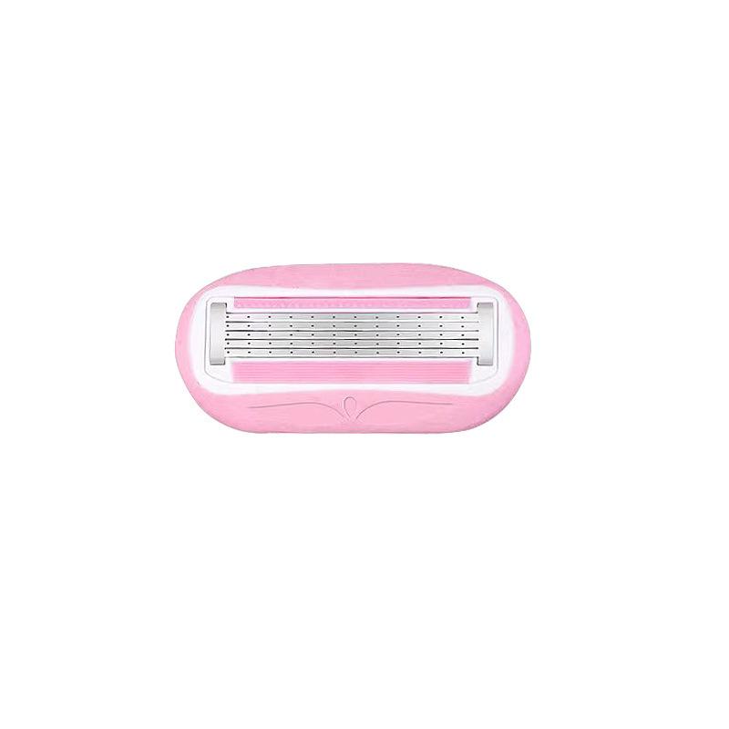 Women s Flower Razor with Soap Head for Shaving and Hair Removal 5-Layer Single Head (Women s) розовый