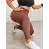 Large Size High Waisted And Hip Lifting Yoga Pants With High Elasticity And Threaded Peach Hips, Seamless Sports And Fitness Pants For Women