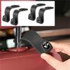 VRT4  2/4Pcs For MINI Cooper S JCW WORKS R55 R56 F55 F56 R57 R58 R59 R50 R60 Car Multi-functional Seat Back Hooks Hangers Accessories