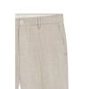 BOSS Slim Fit Linen Blend Pants Open Grey 50561886068 