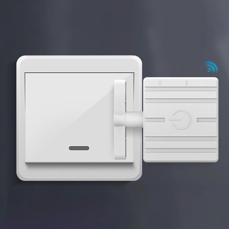Lichtschalter für Zuhause, praktische Lichttastensteuerung, einfache Installation mit Fernbedienung und Kabel für Schlafzimmer im Wohnheim