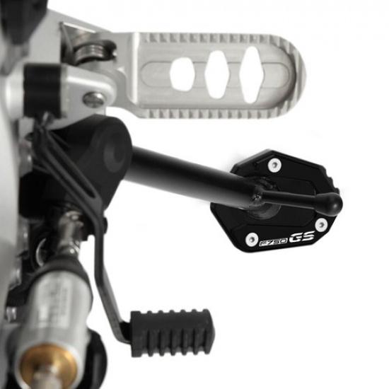 For BMW F750GS 2018- Foot Side Stand Extension Kickstand Pad F750 GS F 750GS