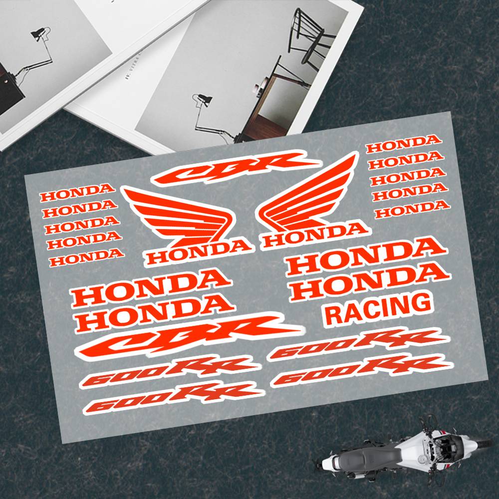 AAAKF1 Oragon-n Anime Honda-a Japanese Motorcycle Sticker Suitable For Motorcycle Body Reflective Car Sticker Helmet Decal