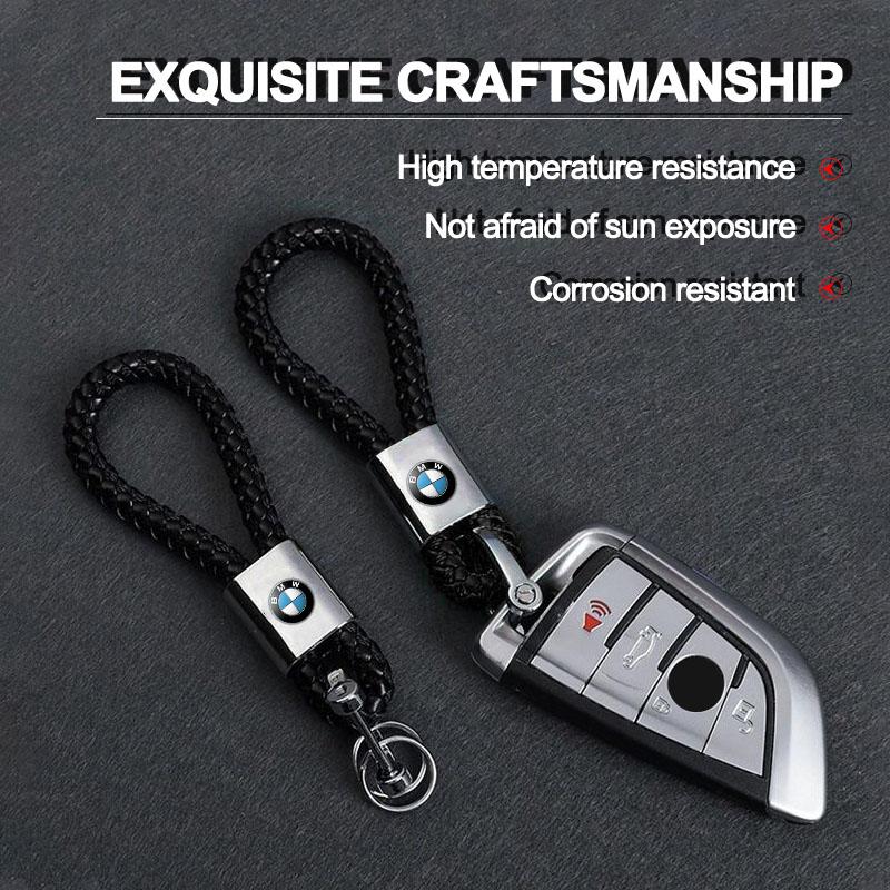 1pc Metal Car Key Chain Key Ring Key Lanyard Car Emblem Styling for BMW M X6 X1 X2 X3 X4 X5 X7 E46 E39 E90 E36 E60 E34 E30 F30 E71 F10 F10 F11 F30 E34