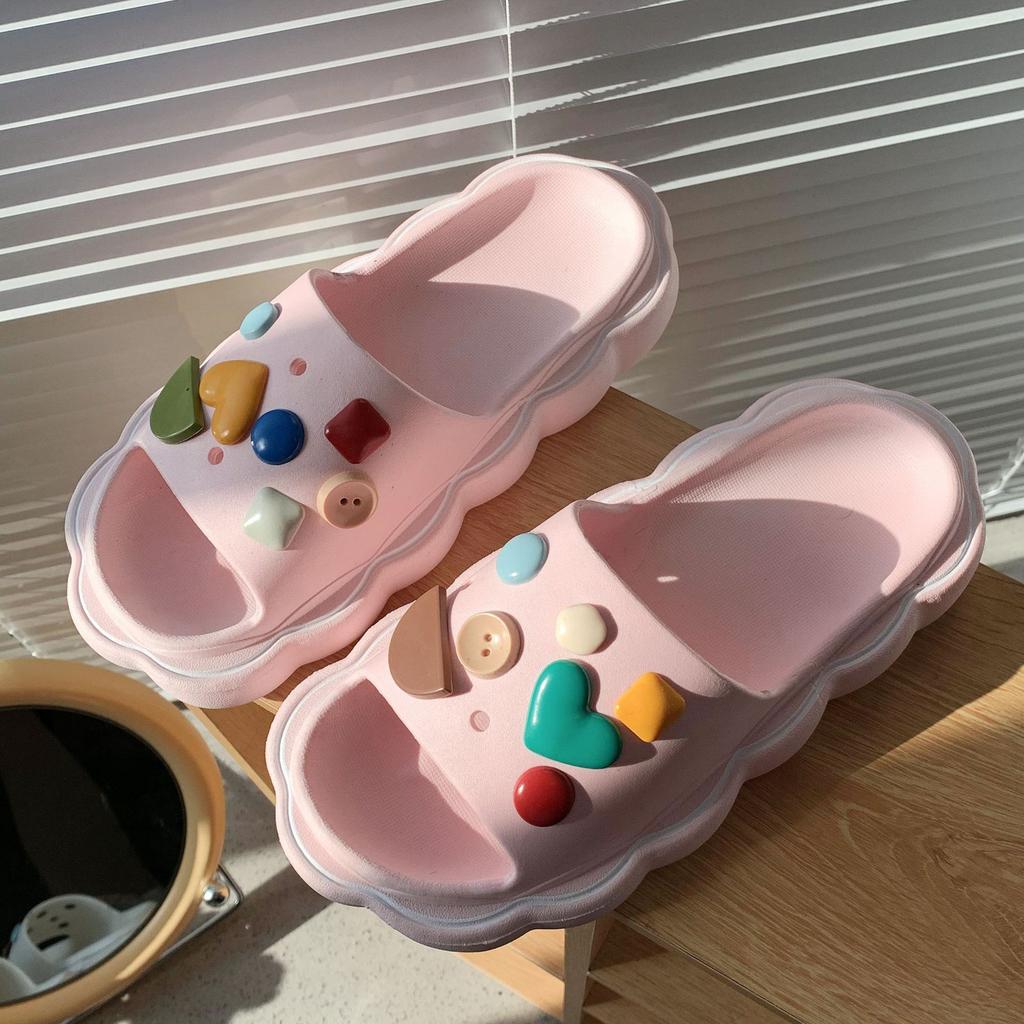 2024 Lightweight Platform Slippers Women Super Soft Non Slip Beach Flip Flops Woman Comfort Couples Indoor Slides Shower Shoes