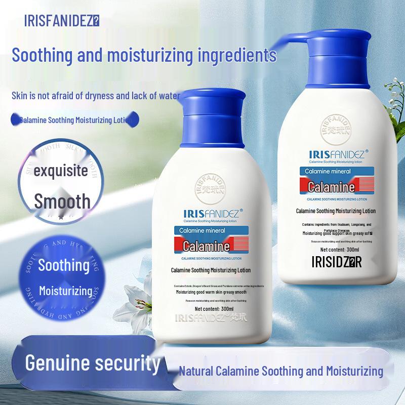 Free Shipping: IRIS FANIDEZ Calamine Soothing Moisturizing Body Lotion 300ml