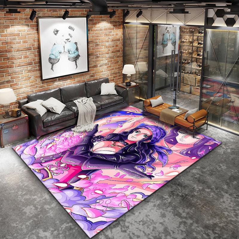 Boa Hancock Carpet Rug For Living Room Bedroom Home Sofa Decoration,kids Play Nonslip Floor Mat