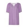 European & American Style V-Neck Jacquard Hollow-Out Short-Sleeve T-Shirt: Fashionable, Casual, Loose, Comfortable Summer Vacation Top