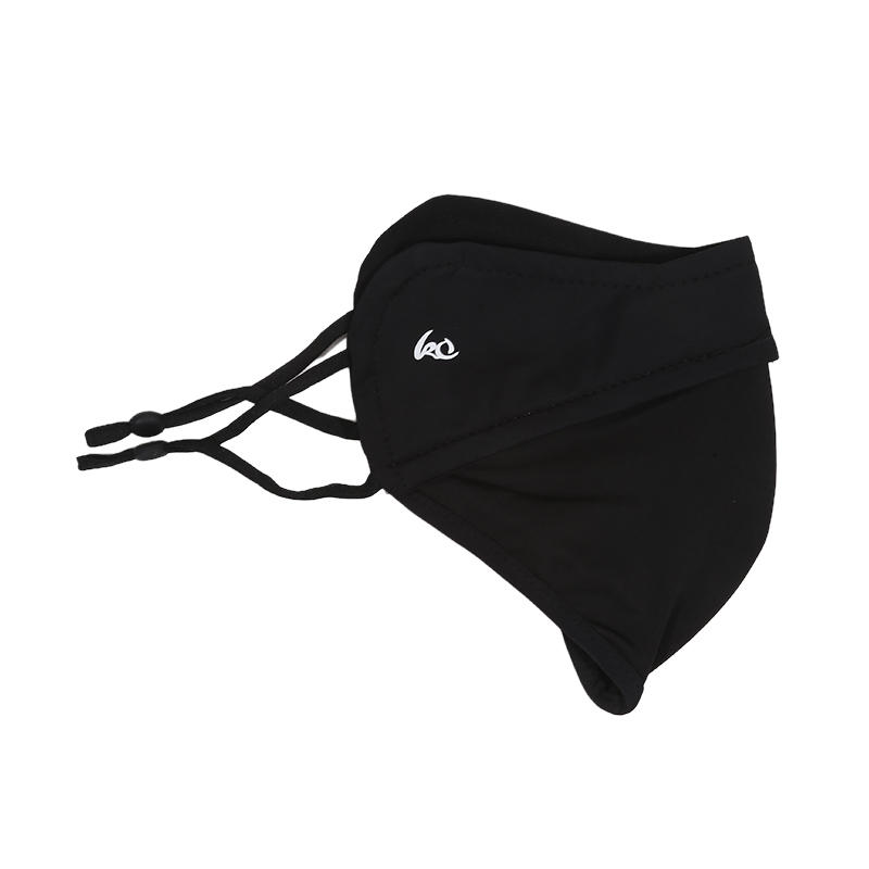 

Sun Protection UPF 50+ UV Face Cover Summer Face Mask Neck Gaiter with Ear Loops чорний