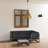 VidaXL Garden Lounge Set 5 Pcs with Cushions Outdoor Furniture Set Patio Furniture Patio Furniture 3076601