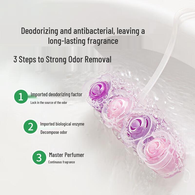 Green Nose Toilet Bowl Cleaner Hanging Basket - 4 Box Multi-Pack
