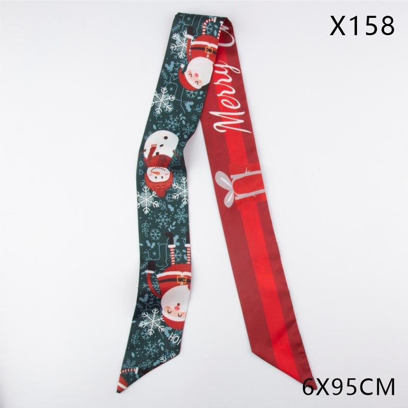 Seidentuch Schleife für Tasche Lang Vielseitig Streamer Gebundenes Haar Damenband Haarschmuck Stirnband