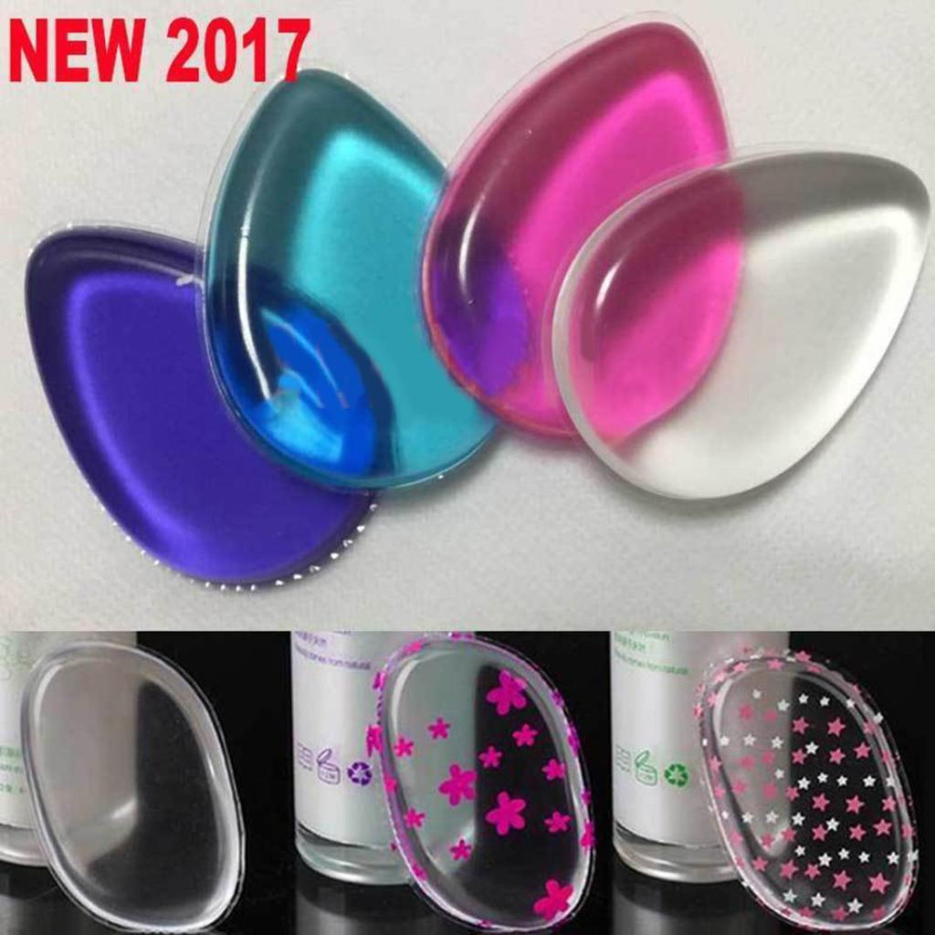 Silicone Gel Sponge Cosmetic Puff Beauty Makeup Cream Foundation Beauty Tool