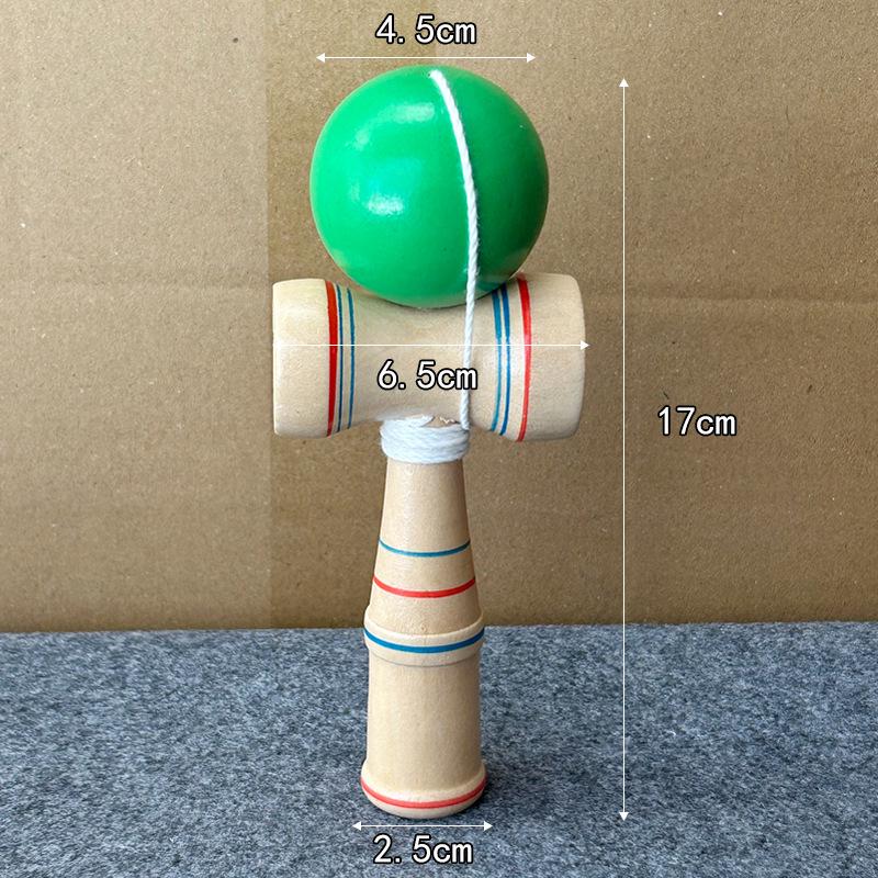 Kendama Jade Sword - Traditional Japanese Skill Toy for Beginners and Children