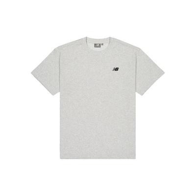 T Shirts Men's Gray Crew Neck Moderate Straight Fit NEE11261-MGR