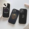 Bitcoin Phone Case Hard Leather For IPhone 14 13 16 Mini 15 14 11 12 Pro Max Plus Fundas
