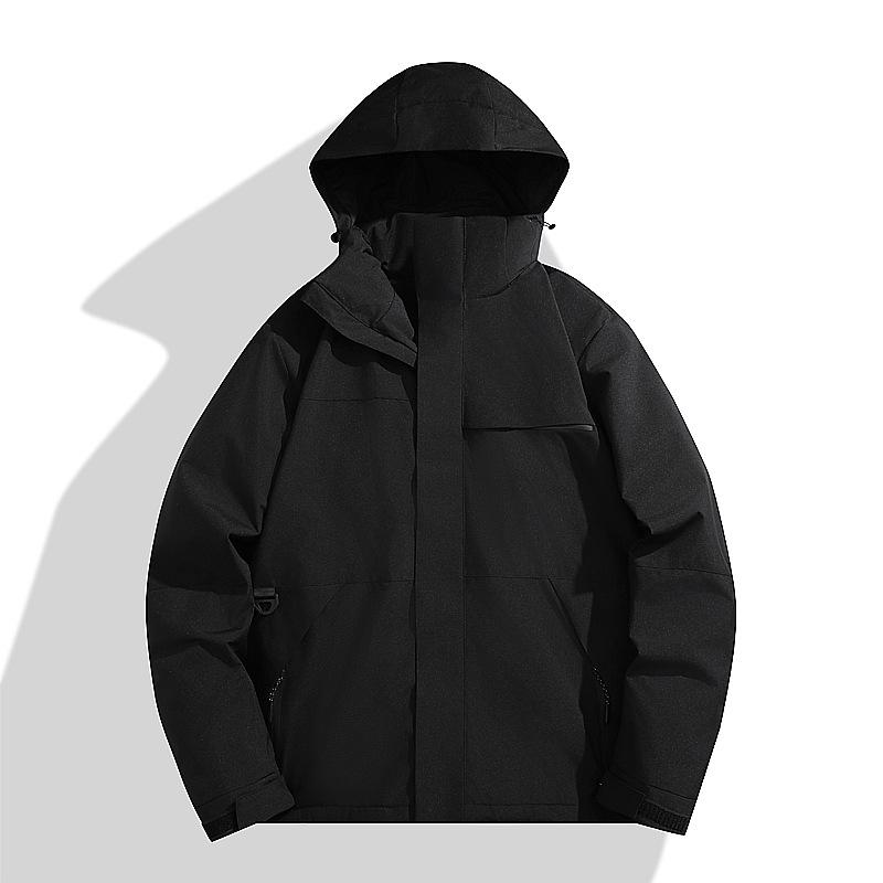 Men s Trendy Windproof Outdoor Graphene Cotton Mountaineering Jacket M