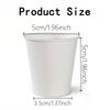 50/100PCS Disposable Small Paper Cup Tasting Cup  Perfect for Coffee Candy Juice Home Supermarket Holiday Party Activities
