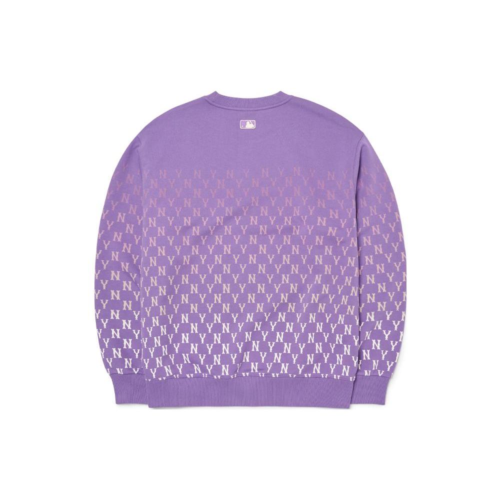New MLB Base Logo Sweatshirts Unisex Purple 3AMTM1024-50LDD