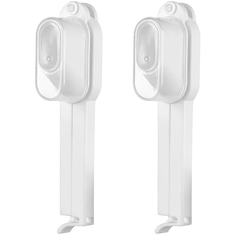 2PCS Food Bag Clips, With Lid Sealing Clips, Milk Powder Snack Clips Sealer, Kitchen Food Moisture-Proof Chips Milk Bag Clips