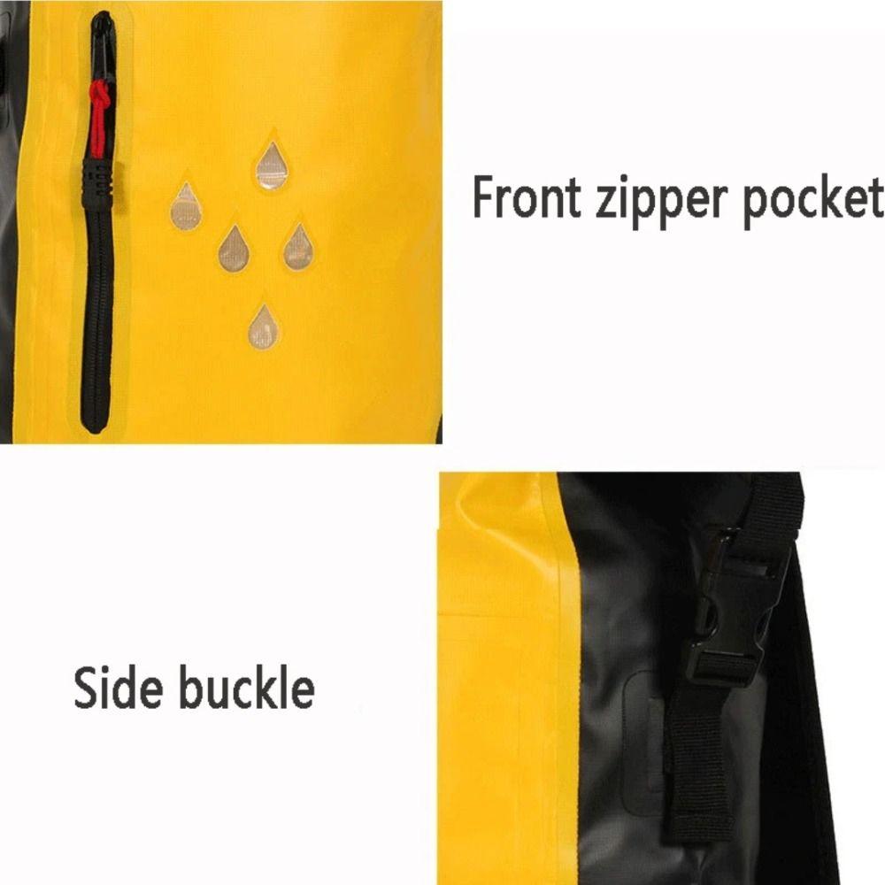 25L Waterproof Drift Bag IPX6 Rating Waterproof Bucket Bag Portable Swimming Backpack Rafting