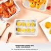 Suncojia Aluminum Foil Trays, Baking Pans, Barbecue Foil Dishes, Oven And Grill Pans, Set of 10