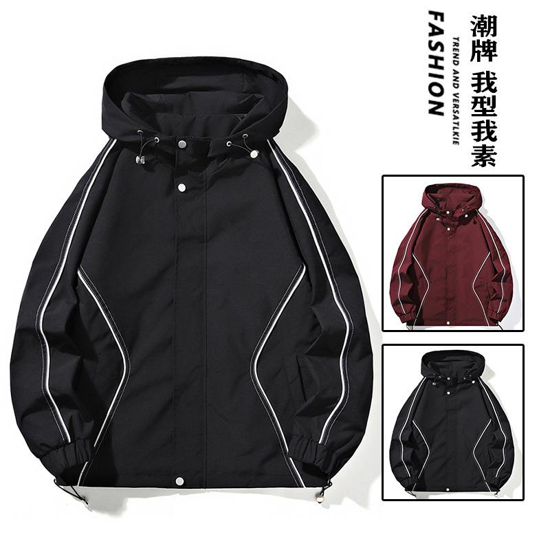

Spring and Autumn New Waterproof and Windproof Assault Jacket Green Versatile Outdoor Casual Couple Jacket Jacket for Men 3XL