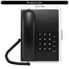 WS1107 Corded Phone Landline Telephone Memory Last Number Redial Function Clear Sound For Home or Office Communication