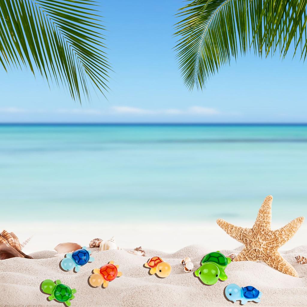 Turtle Figure Sea Turtle Miniature Figurines Mini Figurines In Bulk Multicolor S