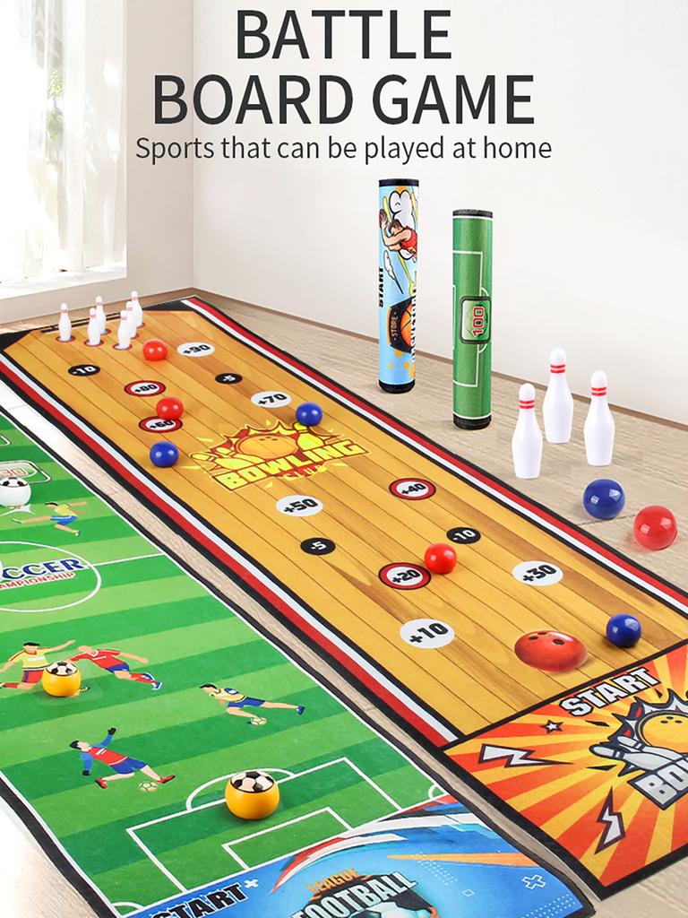 Kids Board Games, Tabletop Curling Strategy Game for Family Game Night, Fun Family Games for Kids and Adults, Party Games